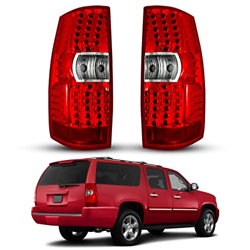 Chrome Housing / Red Lens