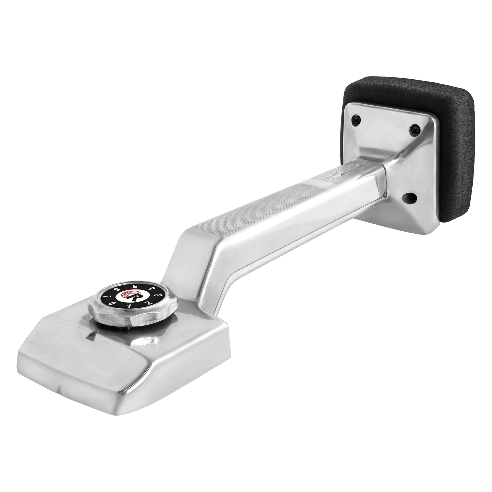 Roberts Carpet Tools Deluxe Knee Kicker 10-412-2 - Professional Carpet Installation Tool with Ergonomic Design, Silver - Perfect for Carpet Stretching, Repair & DIY Home Improvement Projects