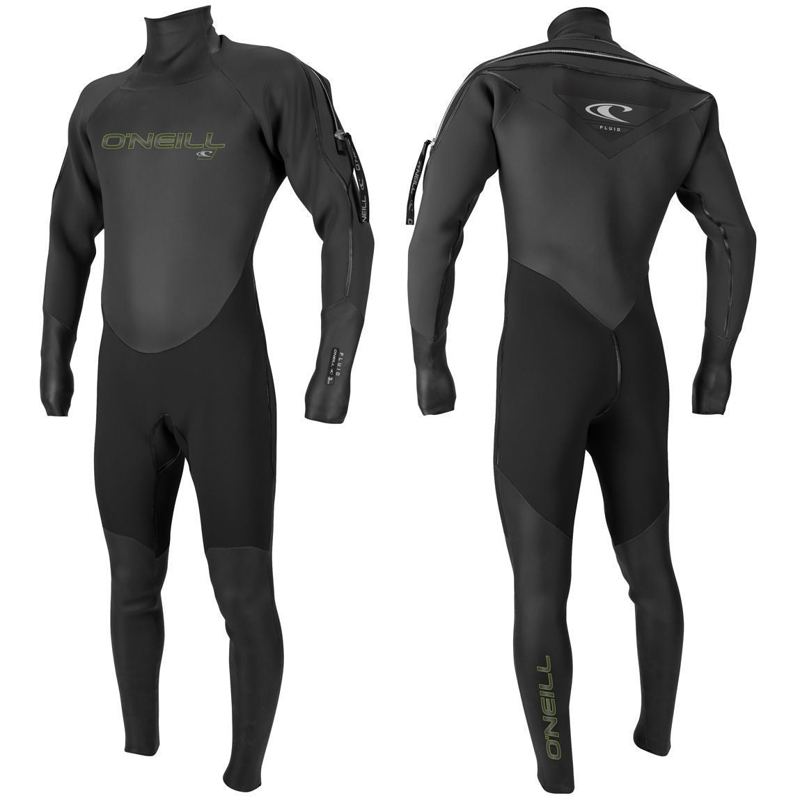 O'Neill Fluid Drysuit - Premium Neoprene Scuba Diving Suit for Men & Women | Warm & Waterproof Wetsuit for Cold Water Diving, Surfing & Water Sports