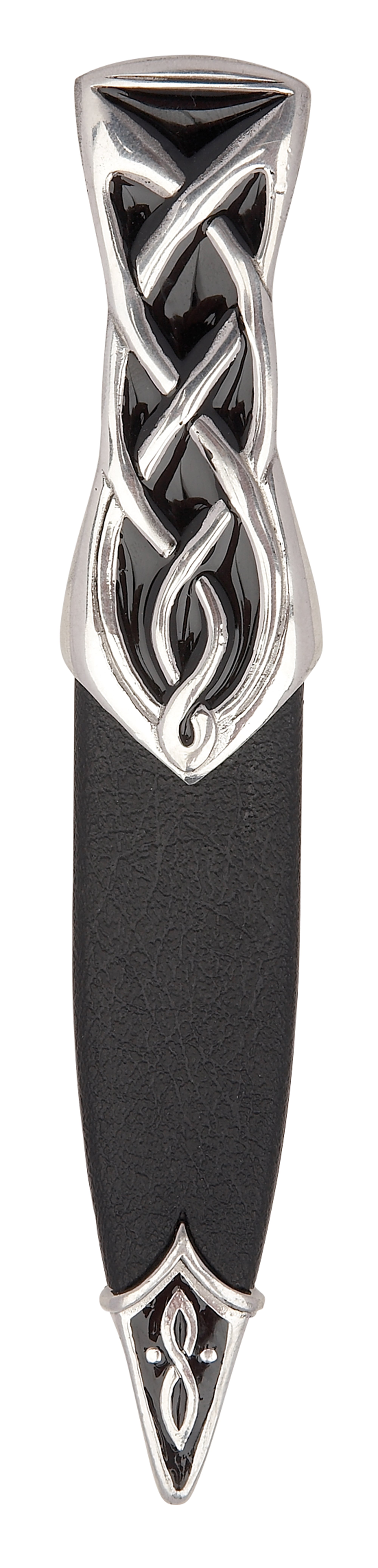 Strathy Enamel Sgian Dubh SD103 - Traditional Scottish Dagger for Formal Wear & Highland Dress | Perfect for Weddings, Ceilidhs & Scottish Cultural Events