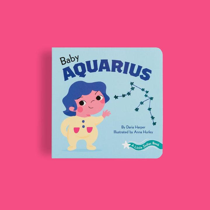 Baby Aquarius Zodiac Book - Astrology Guide for Kids & Parents | Perfect for Birthdays, Baby Showers & Educational Gifts
