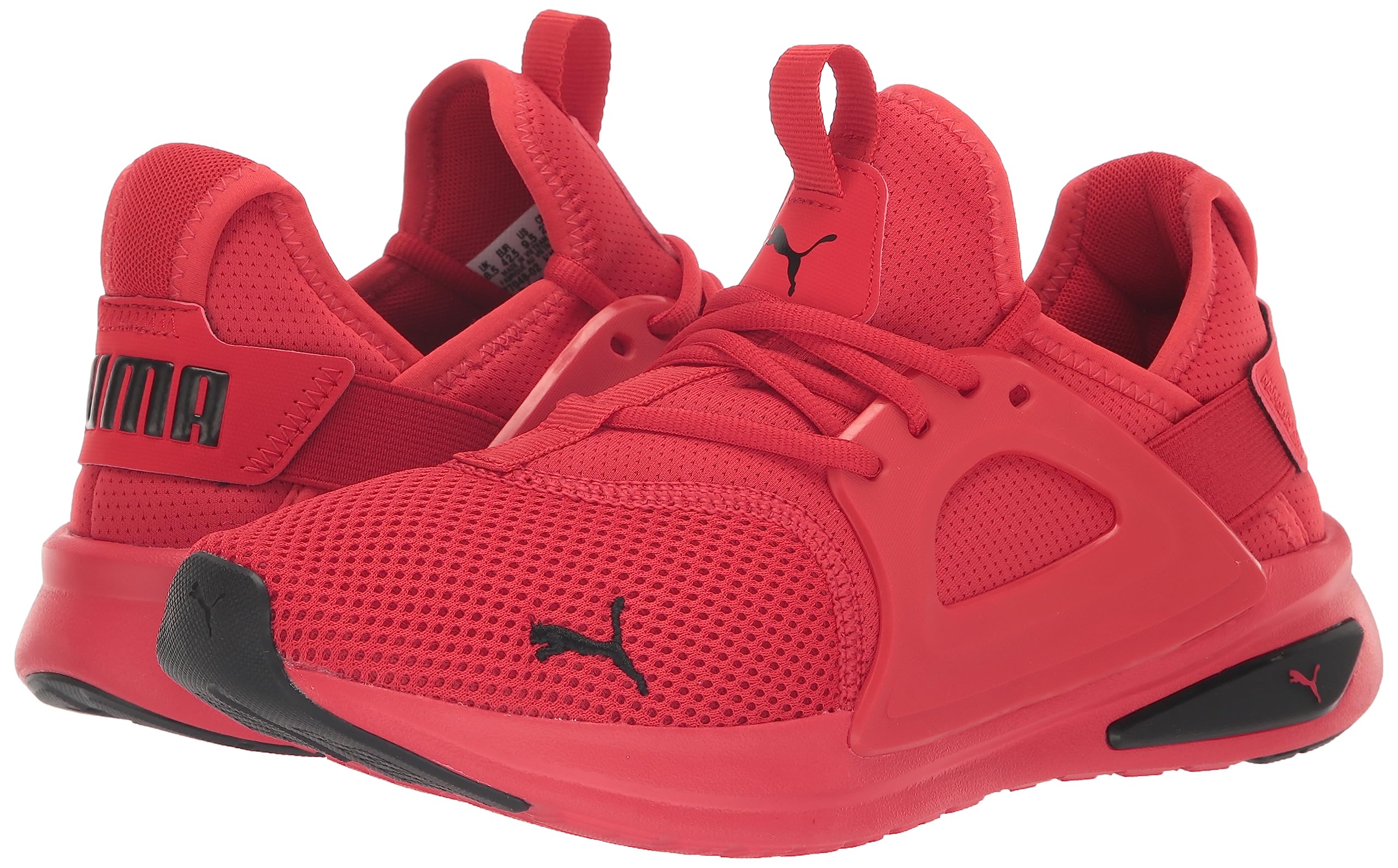 PUMA Men's Softride Enzo Evo Cross Training Shoes - High Risk Red/Black - Size 11.5 | Running, Gym Workouts & Casual Wear