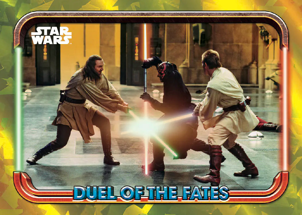 Topps Star Wars Chrome Sapphire Edition 2024 Hobby Box - Limited Edition Collectible Trading Cards for Fans & Investors - Perfect for Display, Trading, and Gifting