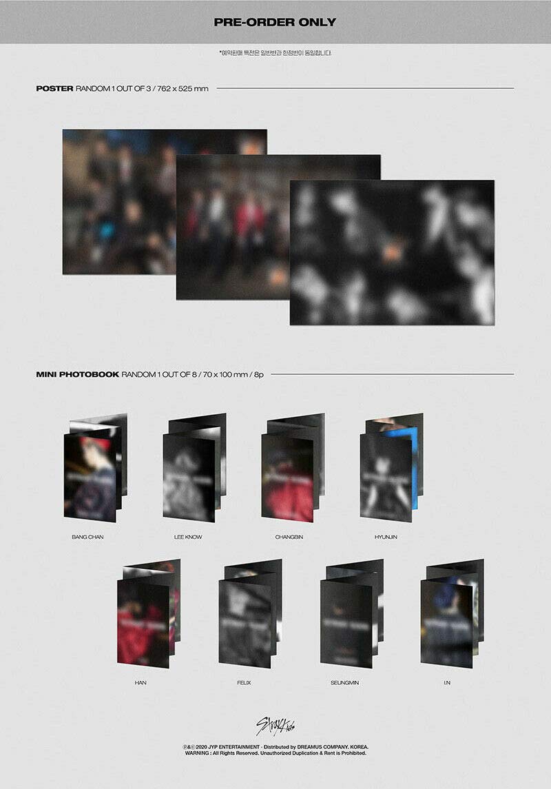 STRAY KIDS [IN生 / IN LIFE] 1st Repackage Album STANDARD A Version - CD, 72p Photo Book, 2 Photo Cards, Post Card & Tracking Code | K-POP Sealed Collectors Edition | Perfect for K-POP Fans, Album Collectors and Gift Giving