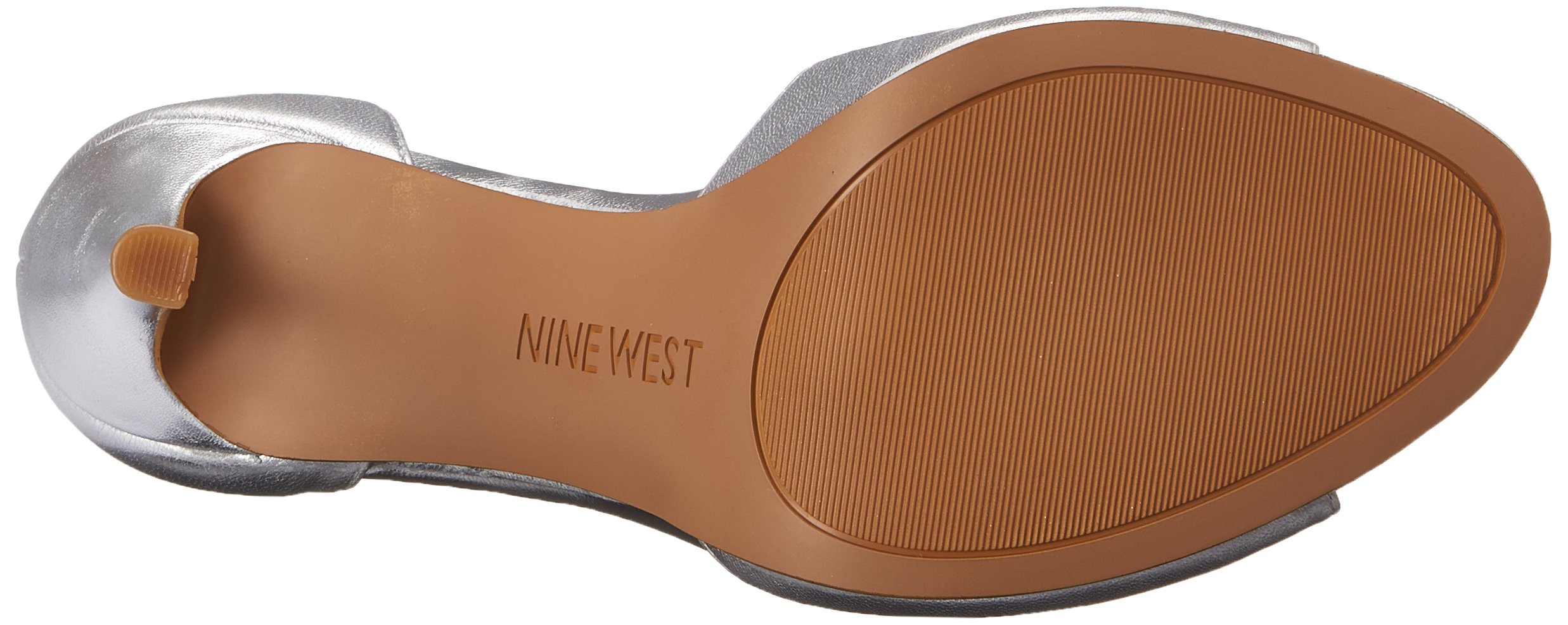 Nine West Women's Frost Metallic Heeled Sandals - Stylish Dress Shoes for Parties, Weddings & Evening Events