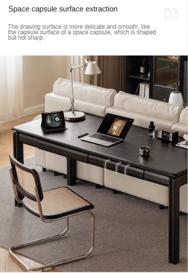 Premium Oak Solid Wood Large Size Desk - Durable & Stylish Home Office Desk for Work, Study, and Gaming - Perfect for Modern Workspaces & Home Offices
