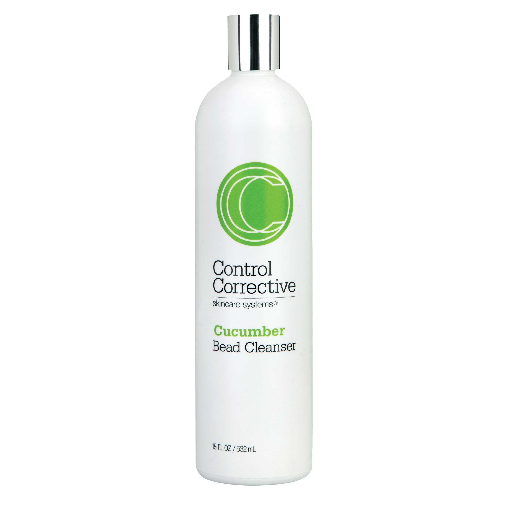 Control Corrective Cucumber Bead Cleanser - Gentle Exfoliating Face Wash for Acne & Blackheads - Perfect for Daily Skincare Routine & Sensitive Skin Care