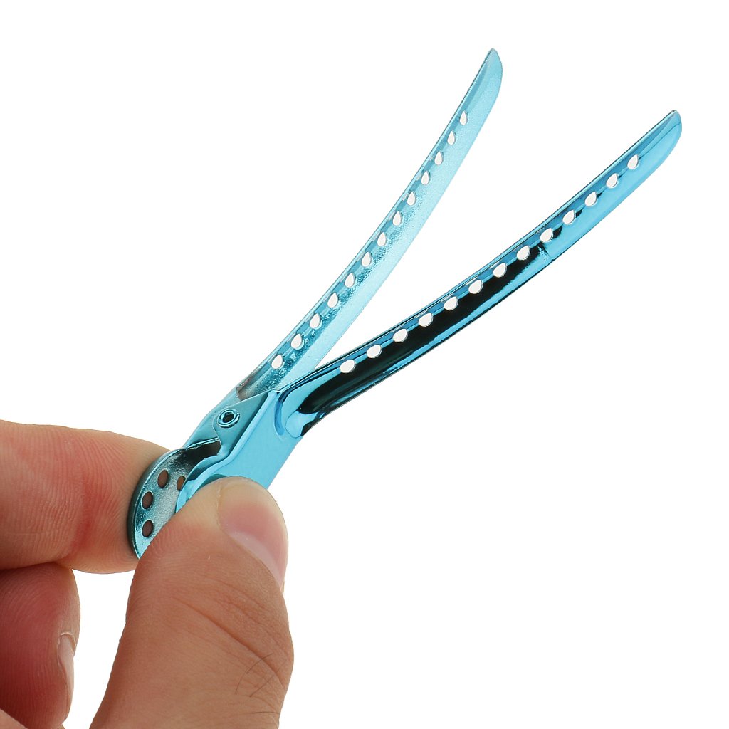 Sharplace 12-Pack Non-Slip Hair Clips for Styling & Sectioning - Professional Salon Hair Clips for Thick & Thin Hair - Perfect for Hairdressing, DIY Styling & Home Salon Use