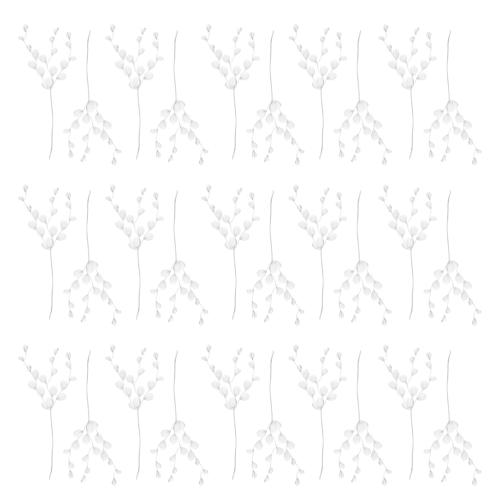 50pcs DIY Wreath & Garland Jewelry Making Supplies - Multi-Purpose Craft Decorations for Wedding, Home, Party & Seasonal Decor - Beads, Charms & Embellishments for Creative DIY Projects