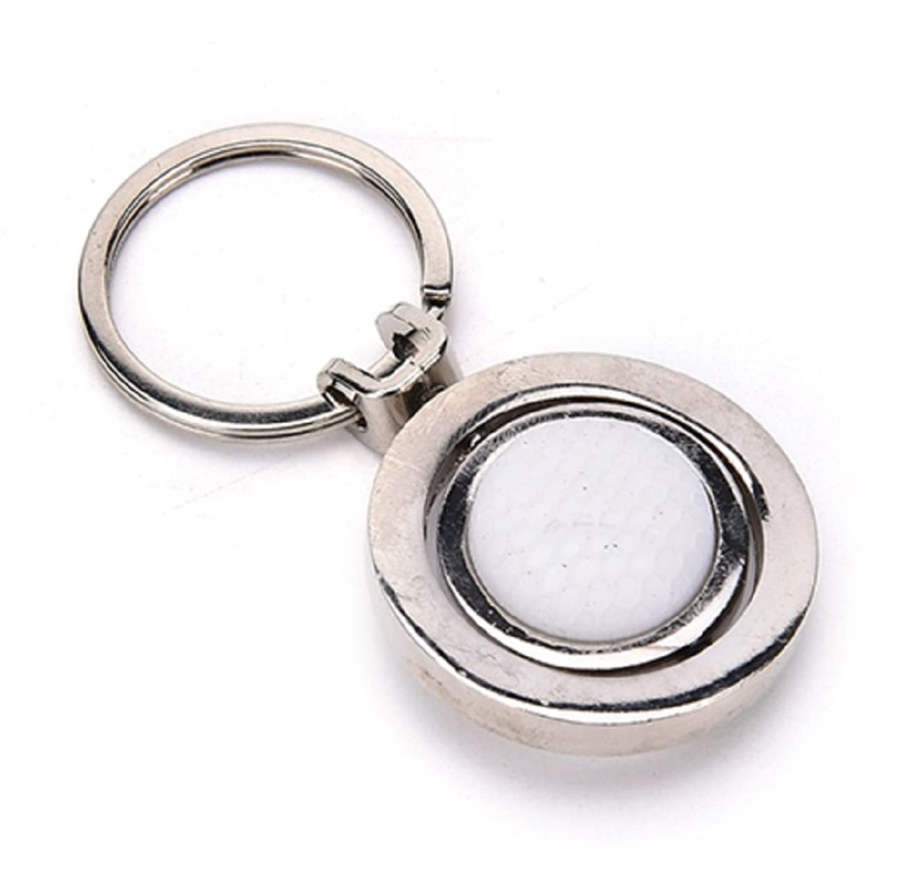 LL-Golf® Rotating Golf Ball Keychain - Unique Golf Gift for Men & Women - Perfect for Golf Enthusiasts, Players & Coaches - Great for Birthdays, Tournaments & Corporate Events