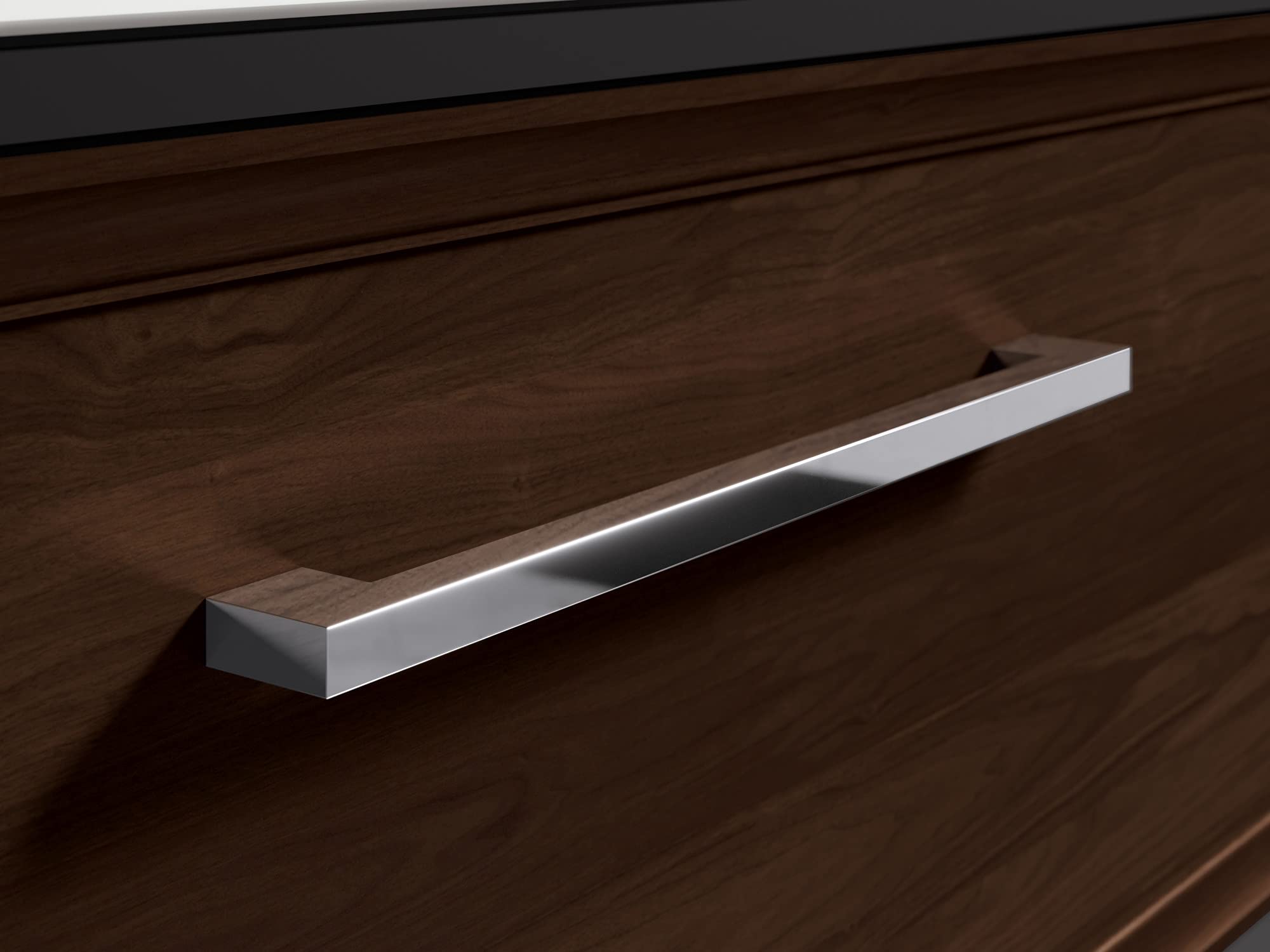 Kohler 27939-CP Chrome Drawer Pull - Modern Cabinet Hardware for Kitchen & Bathroom