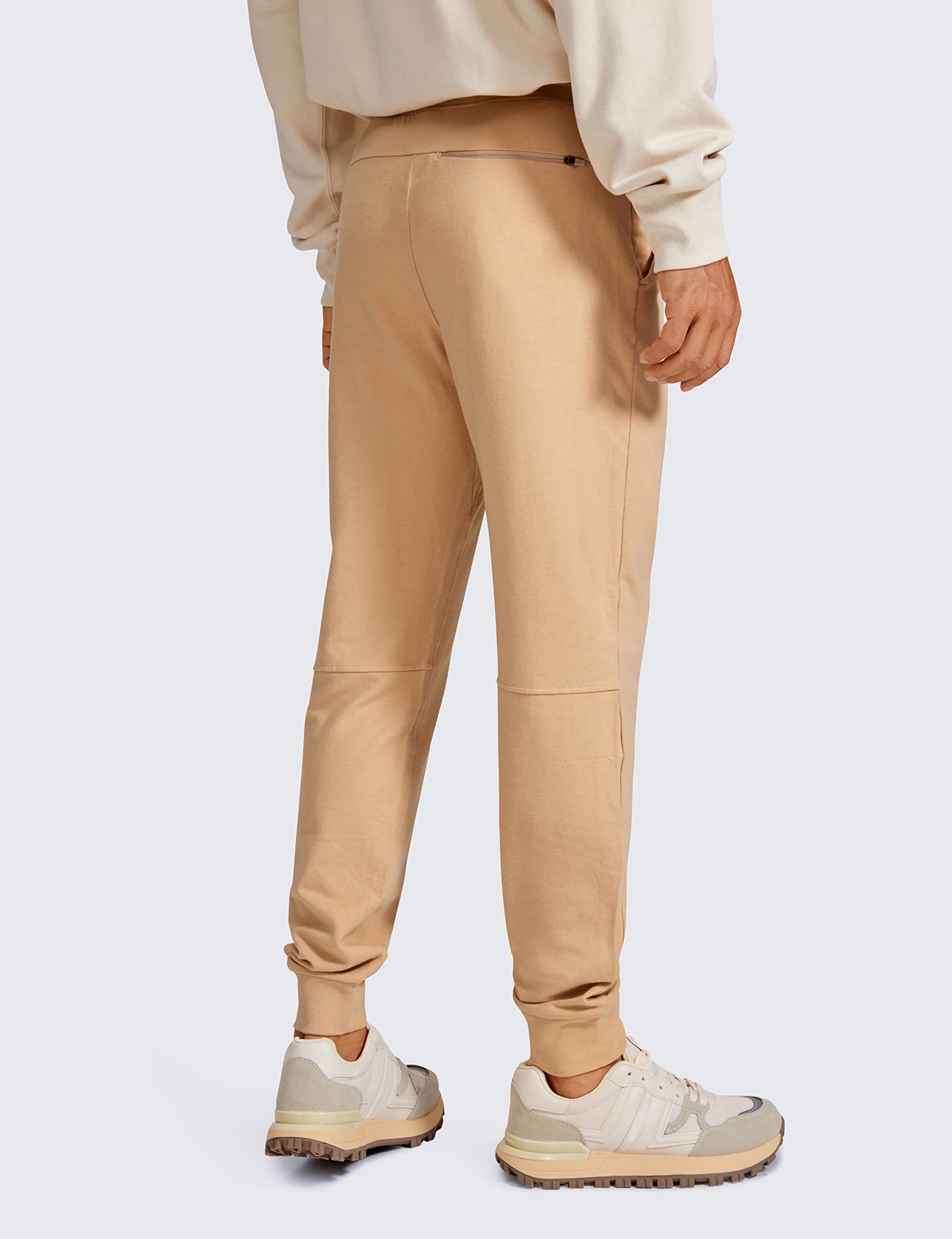 CRZ YOGA Men's Joggers Sweatpants - 29'' Cotton Casual Lounge Workout Athletic Pants with Pockets | Comfortable & Stylish for Running, Gym, Yoga & Everyday Wear