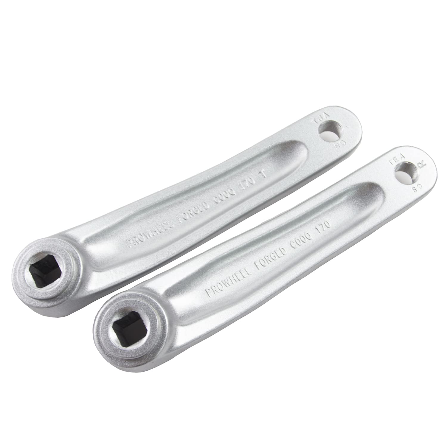 PROWHEEL 170MM Square Hole Bicycle Crank Arm - Compatible with E-Bikes, Folding Bikes, Hybrid & Road Bikes | Durable Replacement Bike Part for Cycling & Commuting