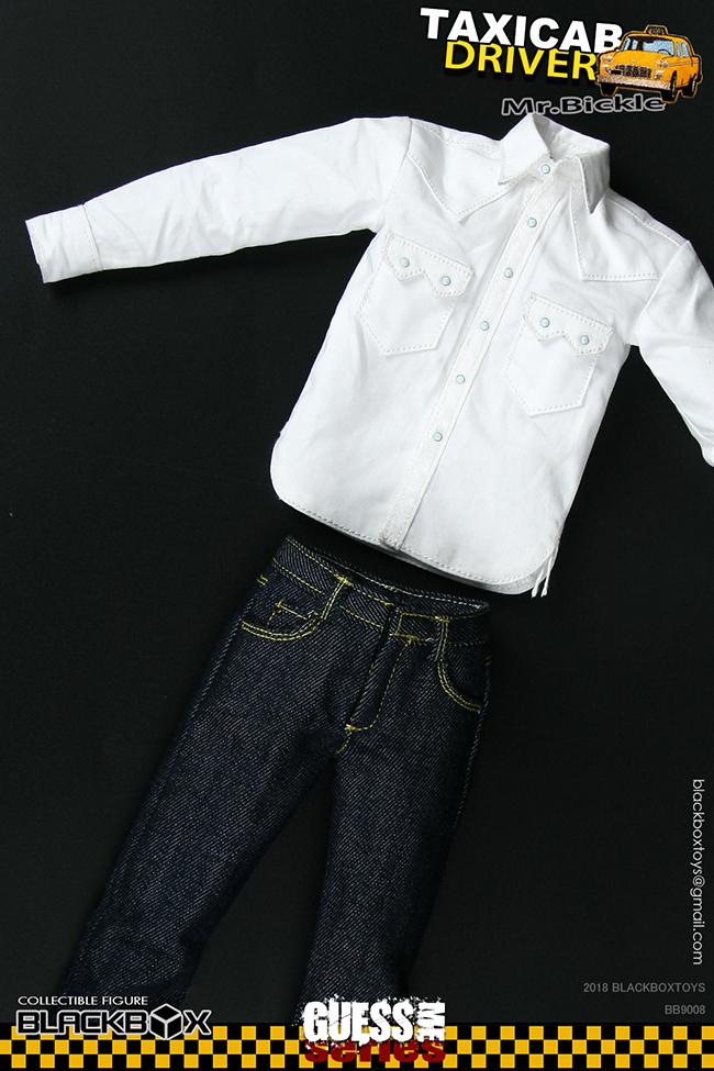 1/6 Scale Taxicab Driver Action Figure - Blackbox BB 9008 Collectible Model for Movie Fans & Display Scenes