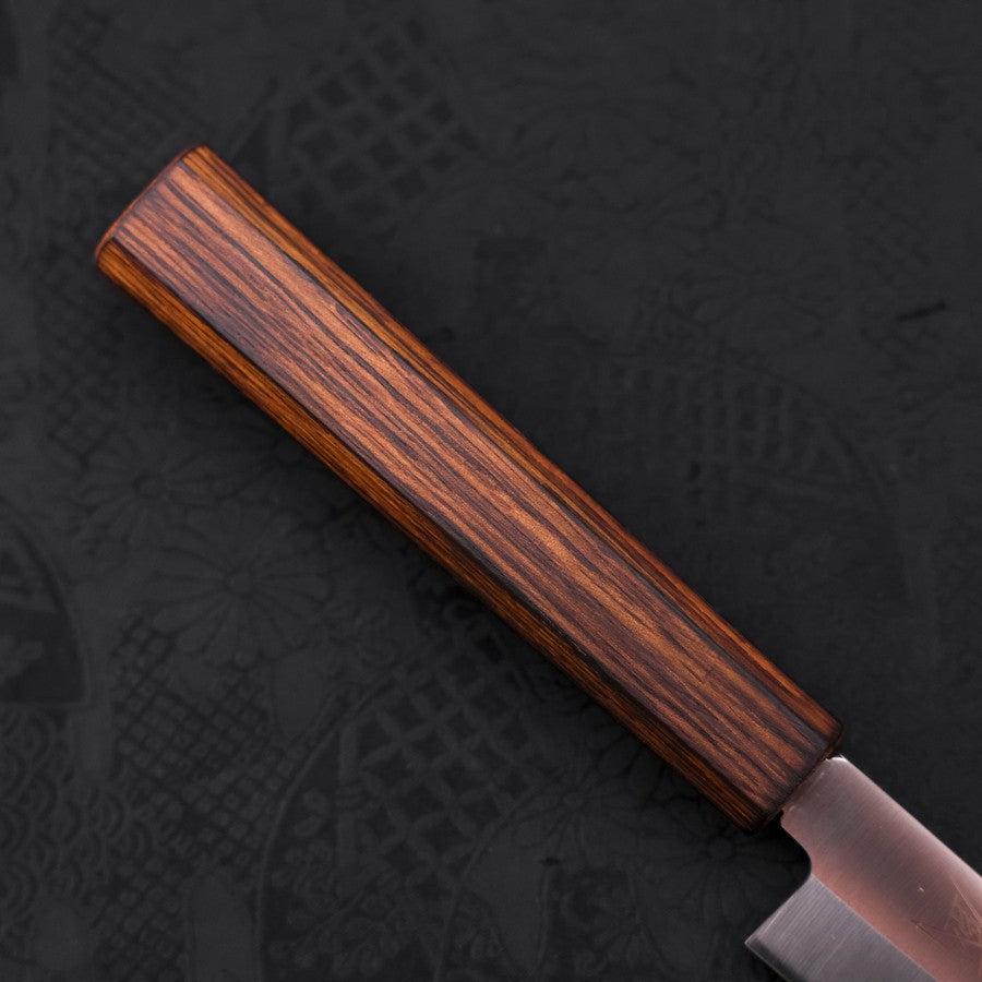 Premium Yanagiba Sushi Knife 210mm - AUS 8 High Carbon Steel Blade with Polished Sumi Urushi Handle - Perfect for Sushi Chefs & Japanese Cuisine Lovers