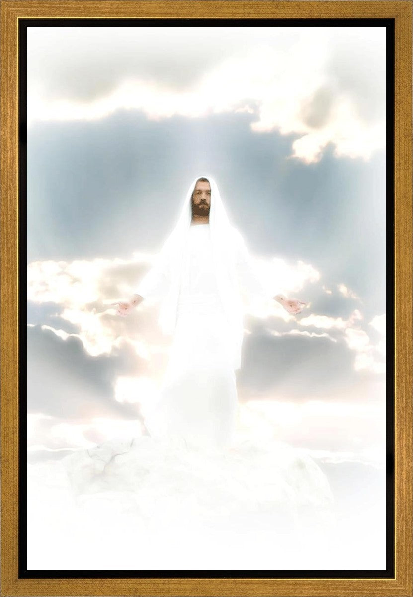 Behold My Beloved Son - Hear Him Gallery Wrap Canvas Art - Inspirational Christian Wall Decor for Home, Church & Office