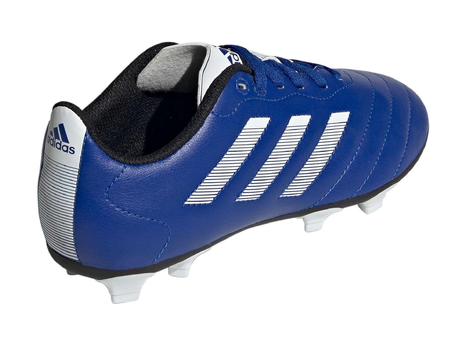 Adidas Junior Goletto VIII FG Soccer Cleats for Boys - Lightweight Football Shoes with Firm Ground Studs for Youth Players (Style GW6162) - Perfect for Training, Matches, and Outdoor Sports