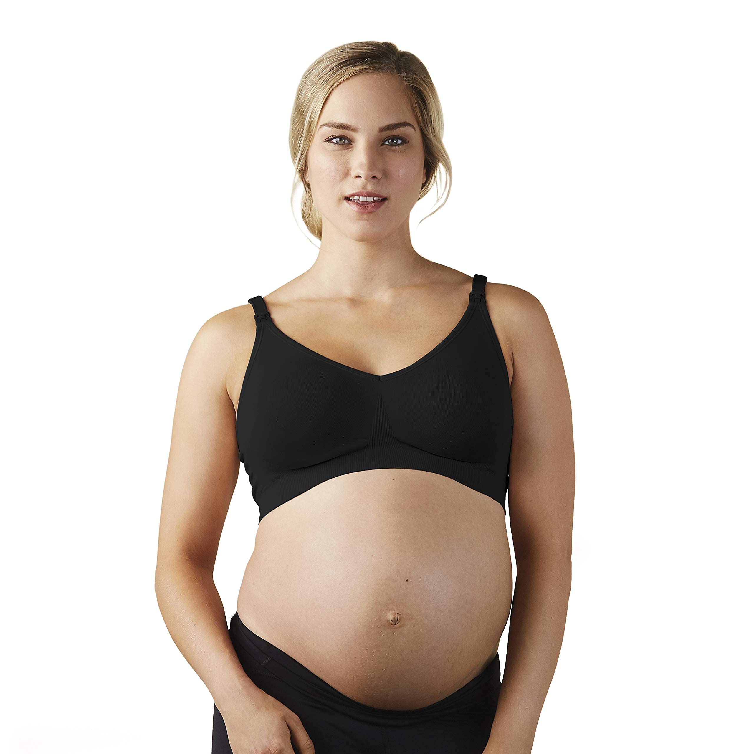Bravado Designs Body Silk Seamless Nursing Bra - Wireless Maternity Bra for Breastfeeding Moms - Comfortable Support for Pregnancy & Postpartum - Perfect for Work, Sleep and Everyday Wear