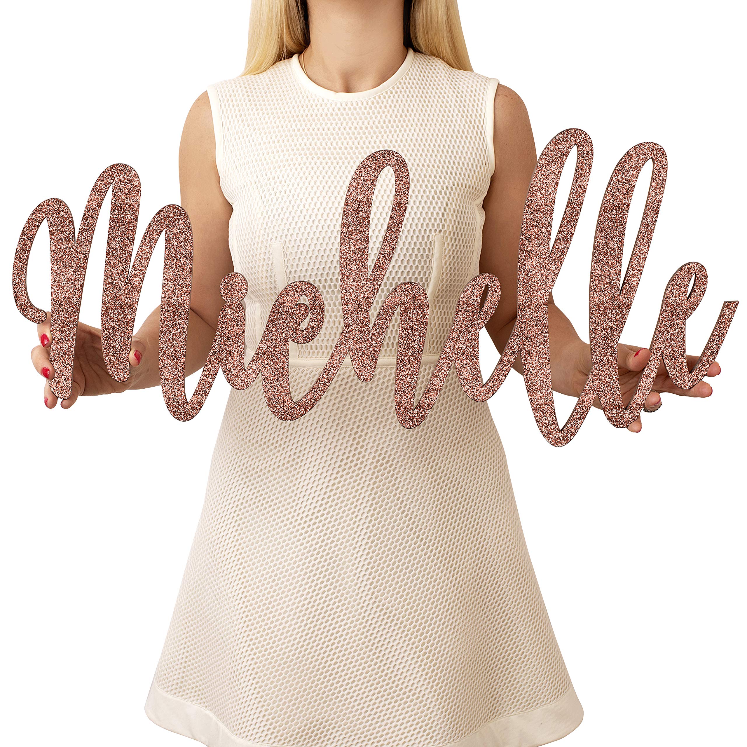 Custom Wooden Name Sign 12-35