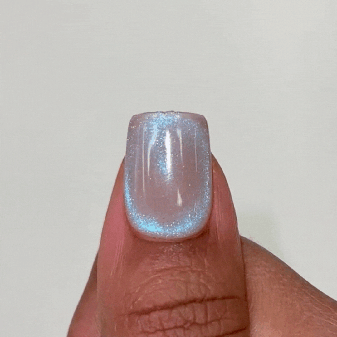 Kokoist Yume Magnet YM 41 Yume Blue Nail Gel Polish - Long Lasting UV LED Soak Off Gel for Professional Salon & Home Manicure - Perfect for Nail Art, French Tips & Special Occasions