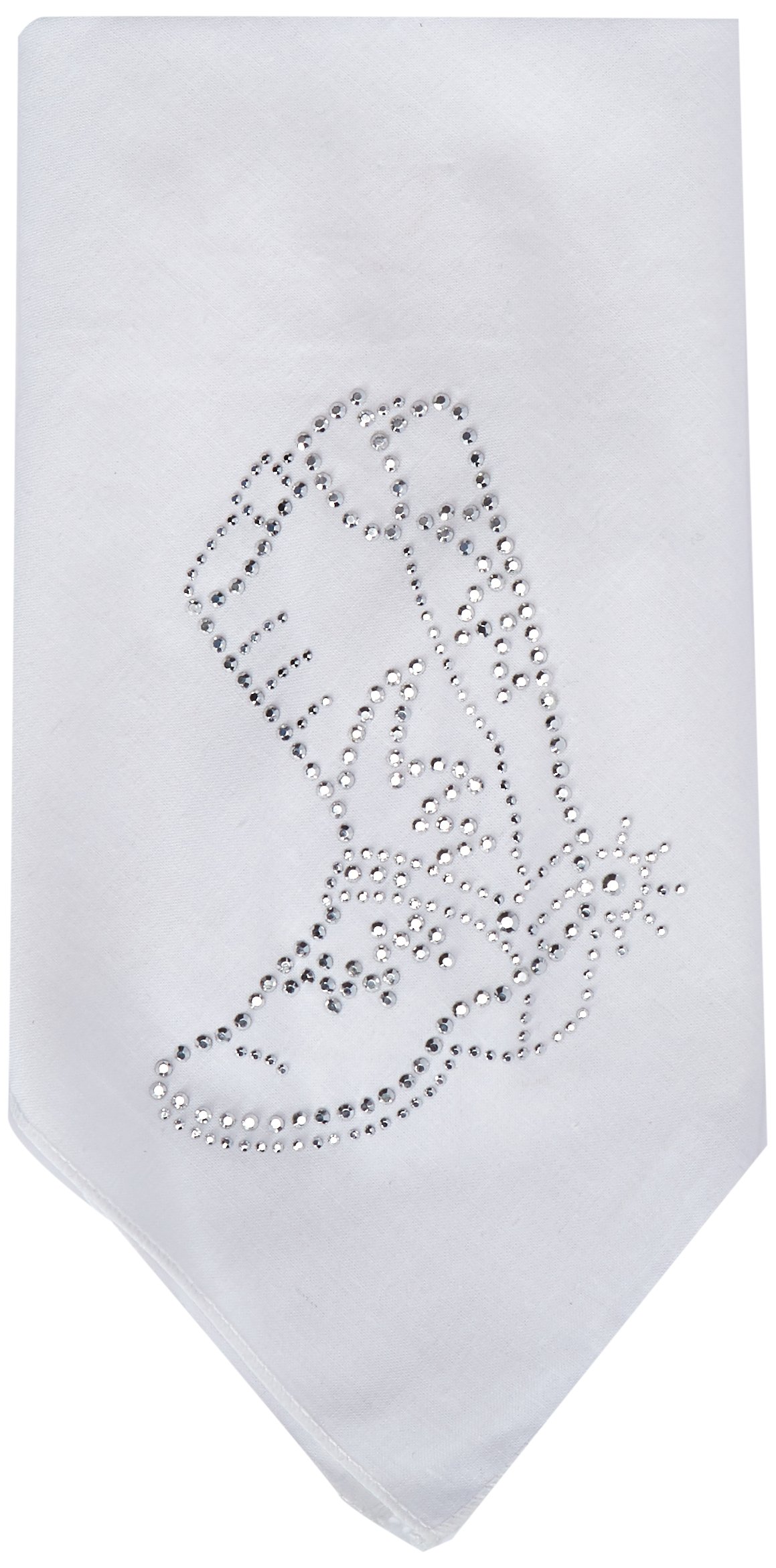 Sparkling Rhinestone Dog Bandana - 