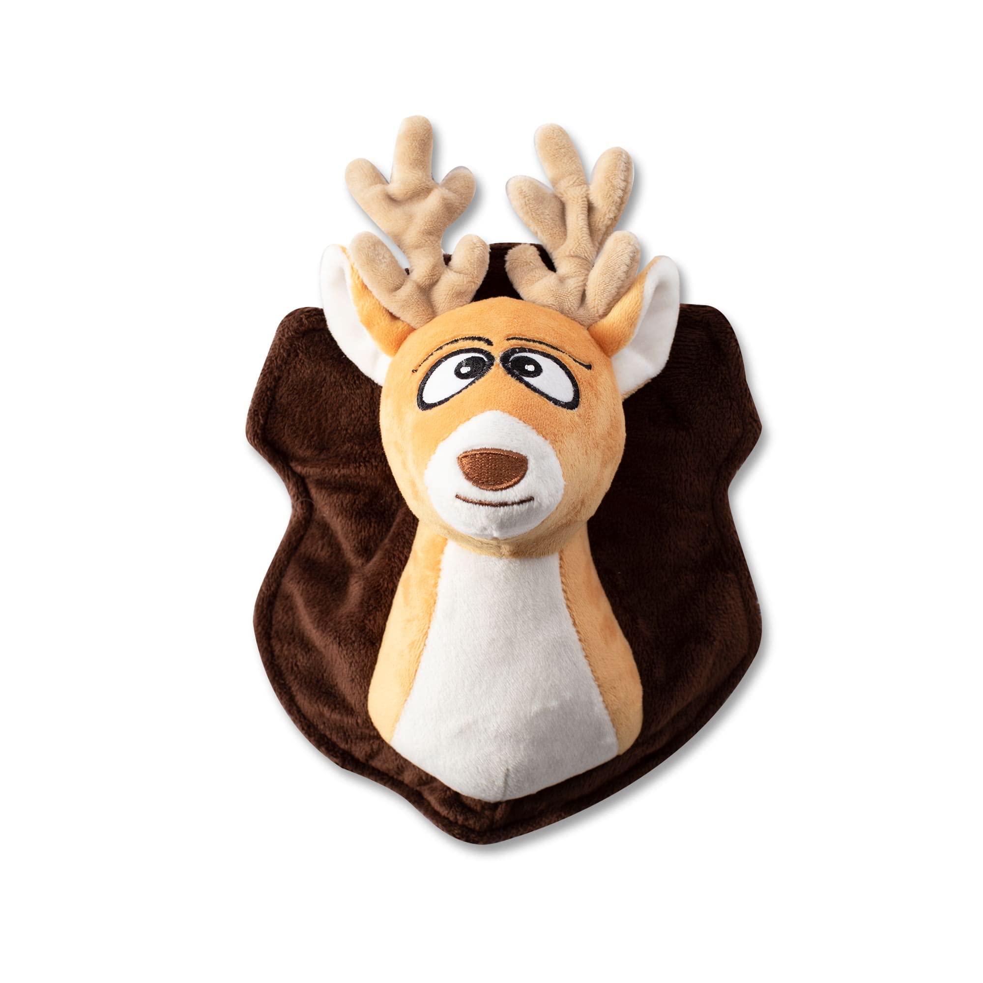 Fringe Studio OH Deer Plush Dog Toy - Wagsdale Dog Toy Collection (289759) | Soft & Durable Chew Toy for Small & Medium Dogs | Perfect for Playtime, Training & Cuddling