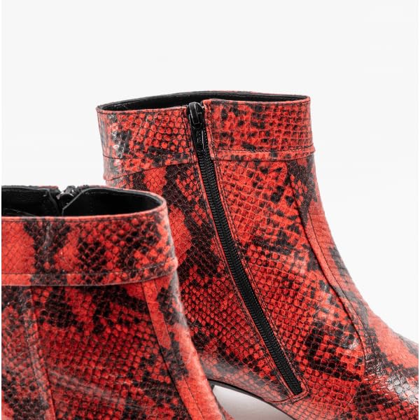 Premium Handcrafted Men's Luxury Cuban Heel Dress Boots - 100% Genuine Exotic Leather - Made in Spain - Formal & Smart Occasions - Wedding, Office & Evening Events