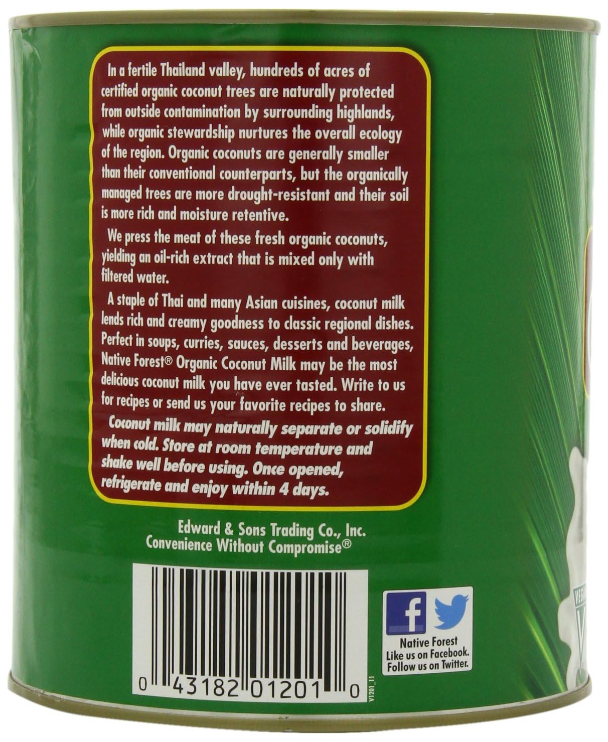 Organic Coconut Milk - Pure, Natural & Unsweetened for Smoothies, Baking & Cooking | Vegan, Gluten-Free & Dairy-Free Alternative | Perfect for Lattes, Curries & Desserts