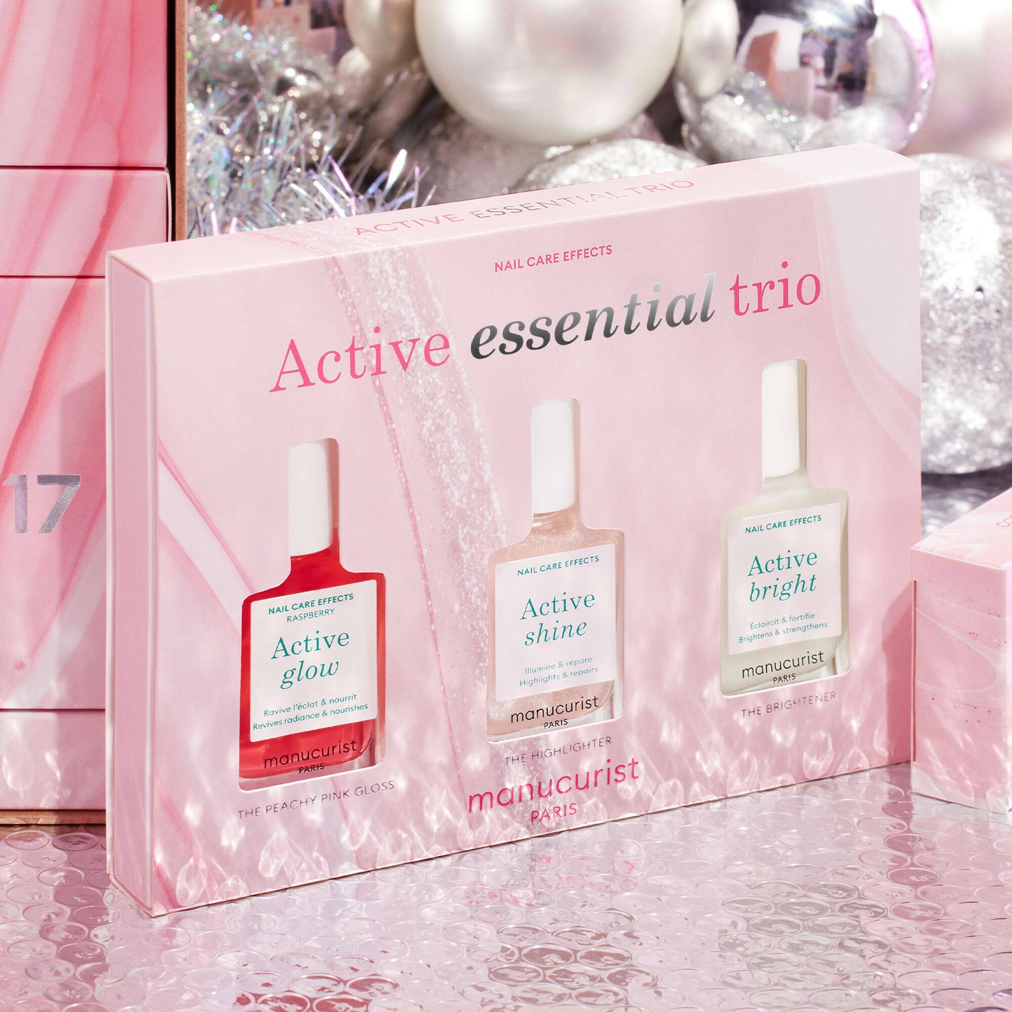Active Essential Trio - Premium Organic Essential Oils Set for Aromatherapy, Massage & Relaxation | Perfect for Home Spa, Yoga & Stress Relief