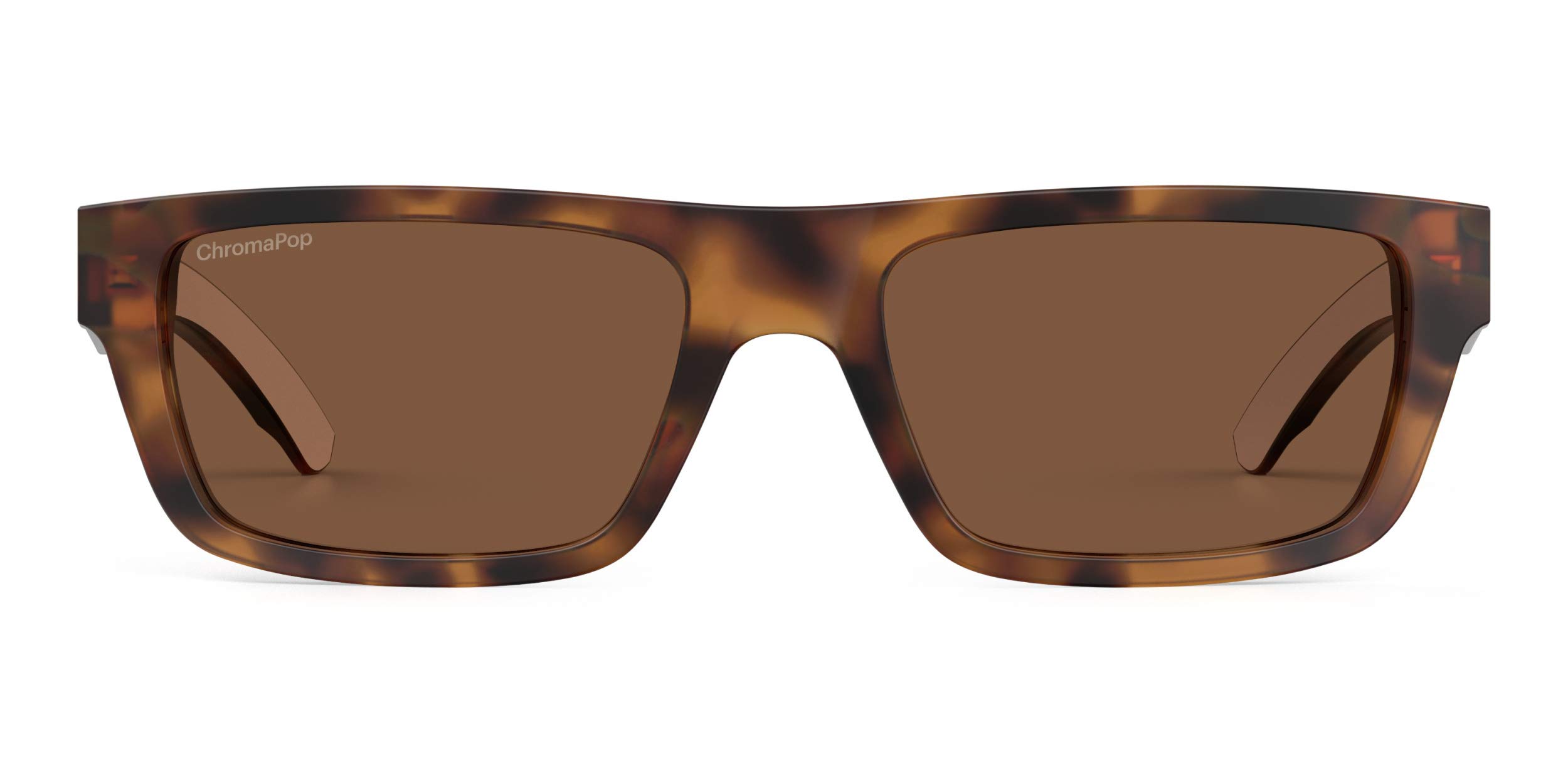 Smith Optics Men's Crossfade Polarized Sunglasses - Tortoise Frame with Brown Lenses for Outdoor Sports & Driving | UV Protection & Anti-Glare
