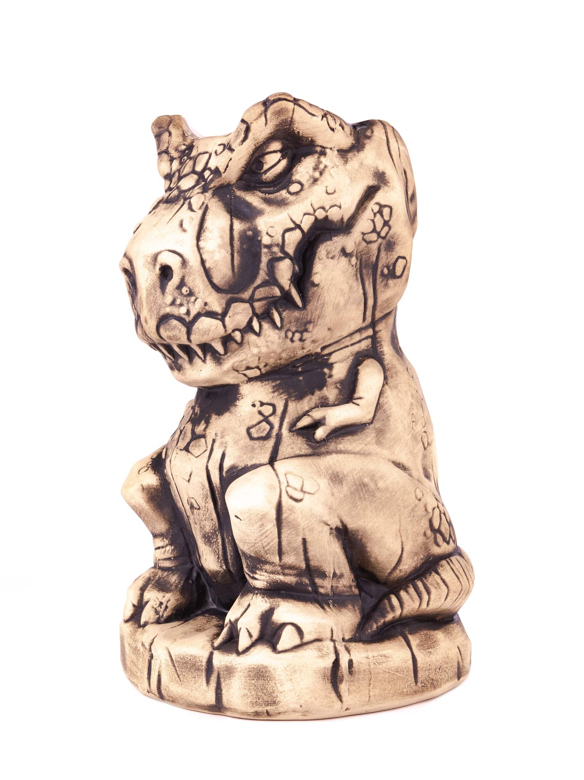 Jurassic Park T-Rex Tiki Mug - Bone Variant Collectible Cup | Dinosaur Themed Drinkware for Movie Fans, Home Bar Decor & Gift Idea