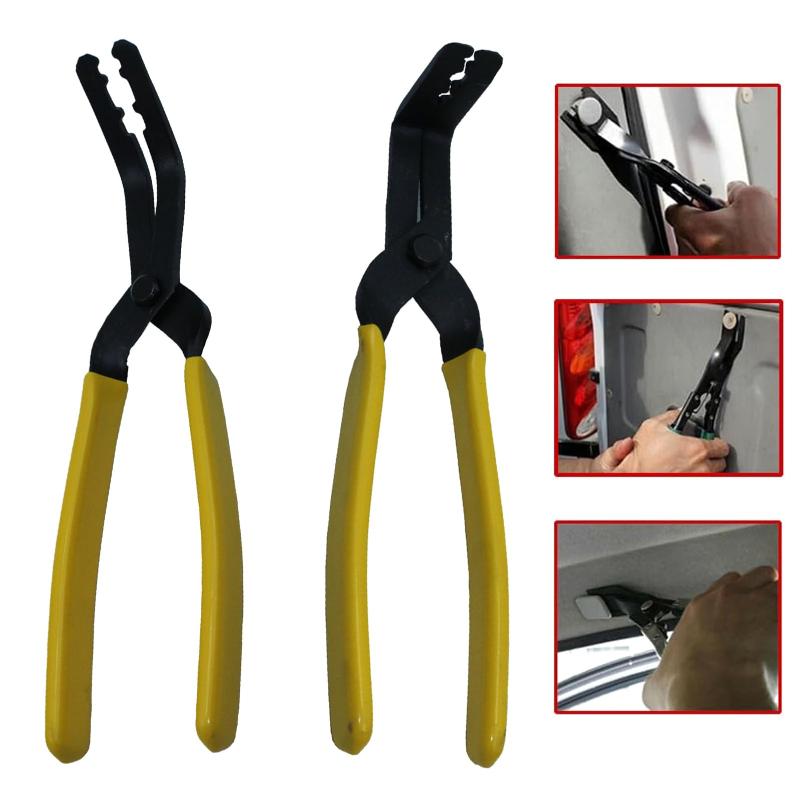 Professional Automotive Interior Panel Removal Tool Kit - Car Dashboard Pry Tool & Easy-to-Use Trim Plier Set for Door Panels & Center Console | Perfect for DIY Car Repairs & Interior Upgrades