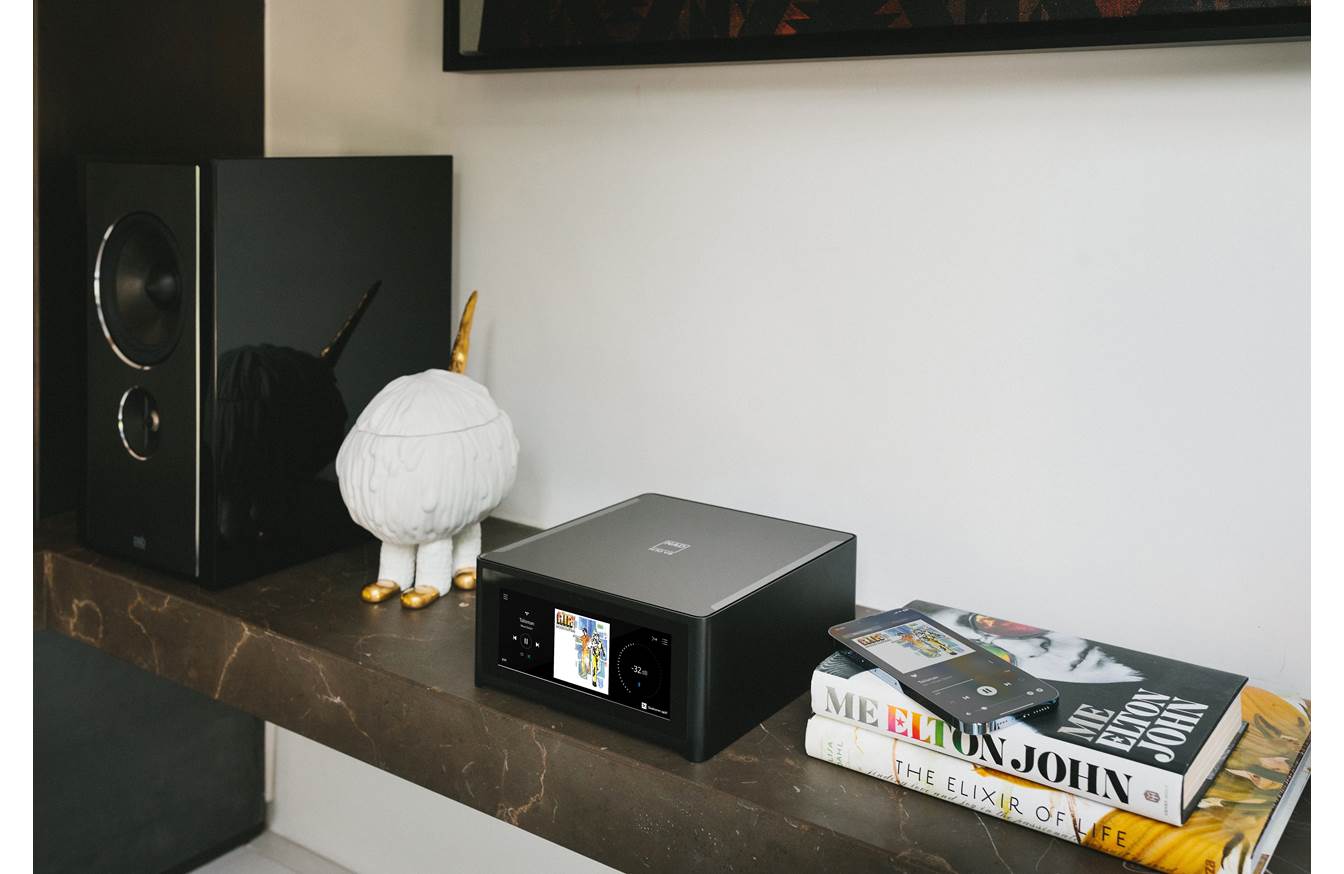 NAD Masters Series M10 V3 BluOS Streaming Amplifier - HiFi Audio System for Home Theater & Music Streaming | Perfect for Audiophiles & Smart Home Setups