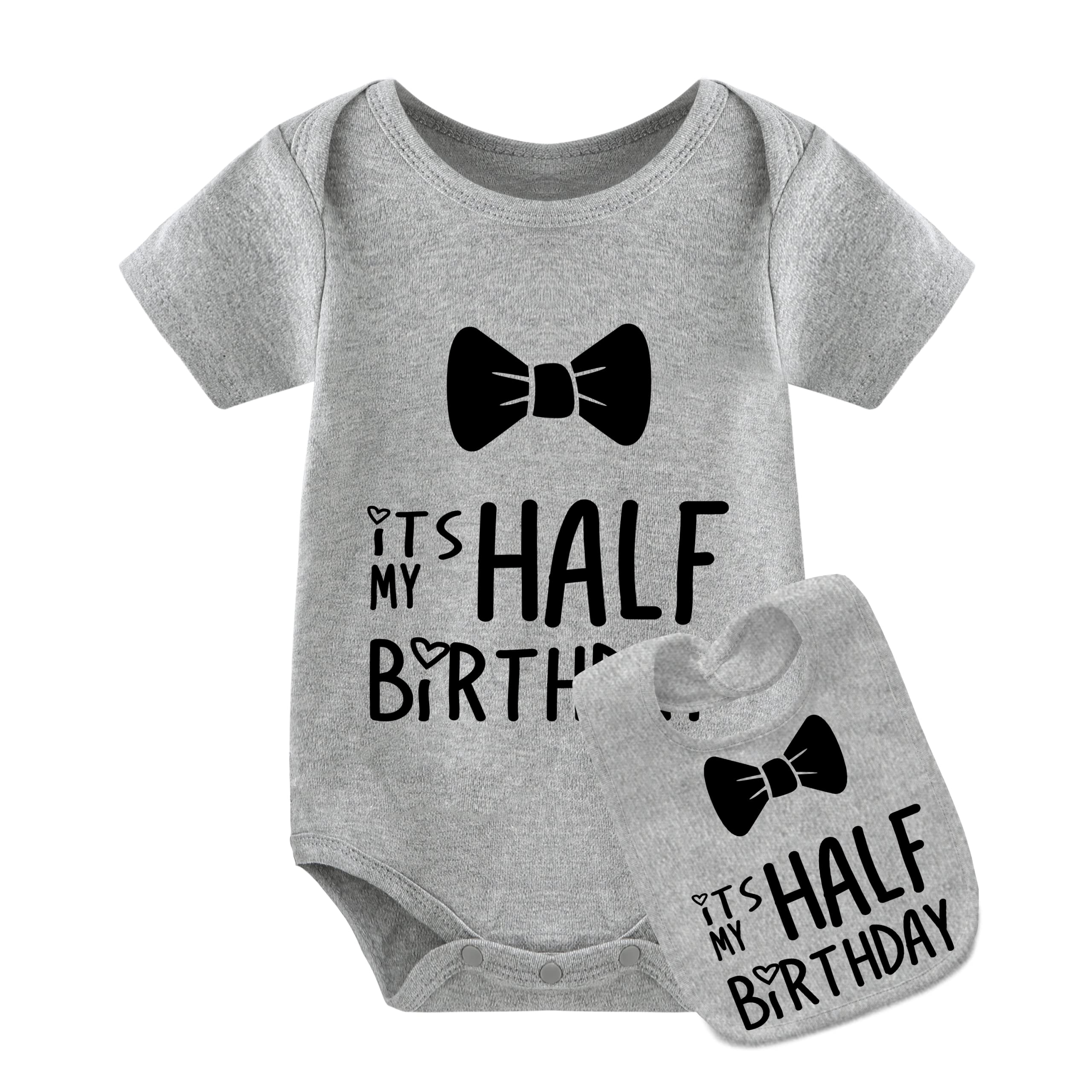 YSCULBUTOL Baby Twins Bodysuit - Born to Rock Outfit for Newborns | Perfect for Twins Photo Shoots