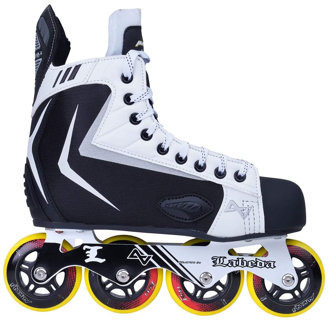 Alkali RPD Lite Junior Kids Youth Inline Roller Hockey Skates - Lightweight & Comfortable for Youth Hockey Players - Perfect for Rink Practice, Street Hockey & Recreational Skating