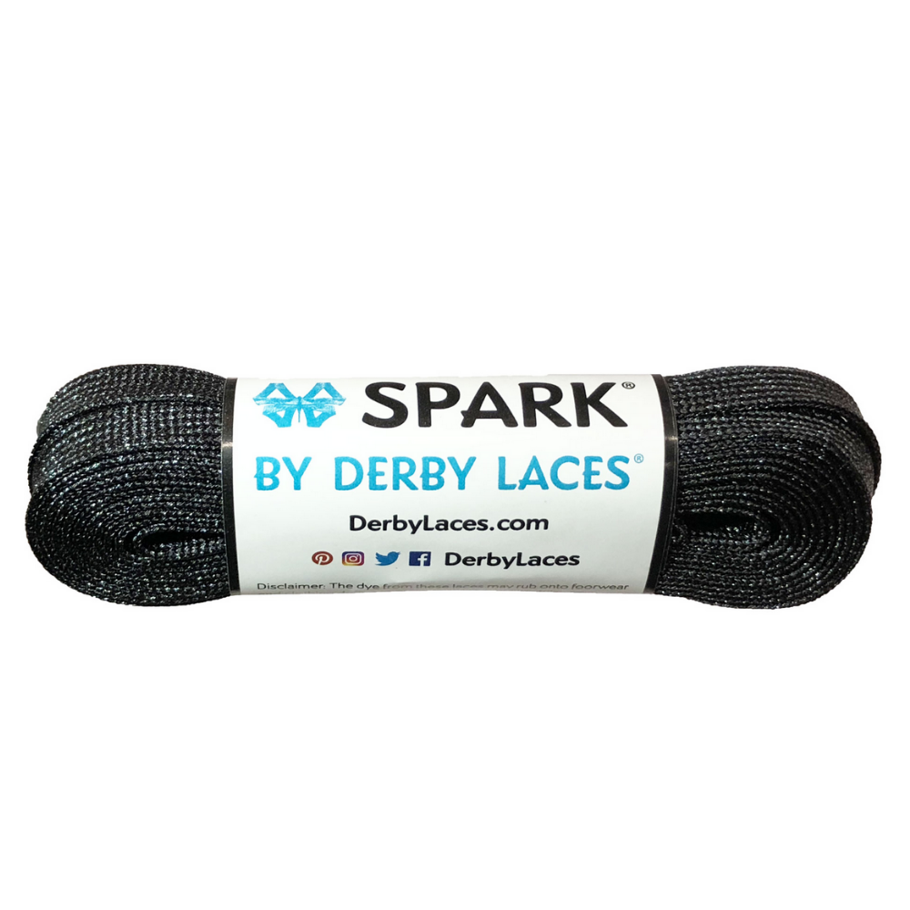Sparkly Metallic Derby Shoe Laces - Premium Fashion Shoelaces for Dress Shoes, Oxfords & Formal Footwear - Perfect for Weddings, Parties & Special Occasions