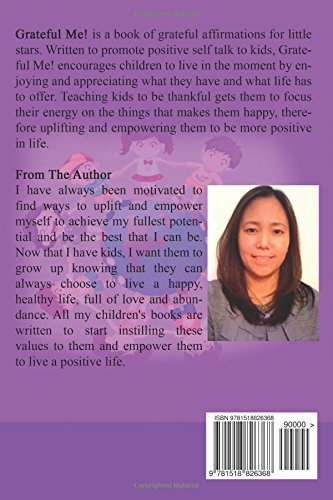 Grateful Me! A Book of Grateful Affirmations for Kids 3-8 - Inspirational Picture Book for Children's Self-Esteem & Positive Thinking | Perfect for Bedtime Stories, Classroom Reading & Gift Giving