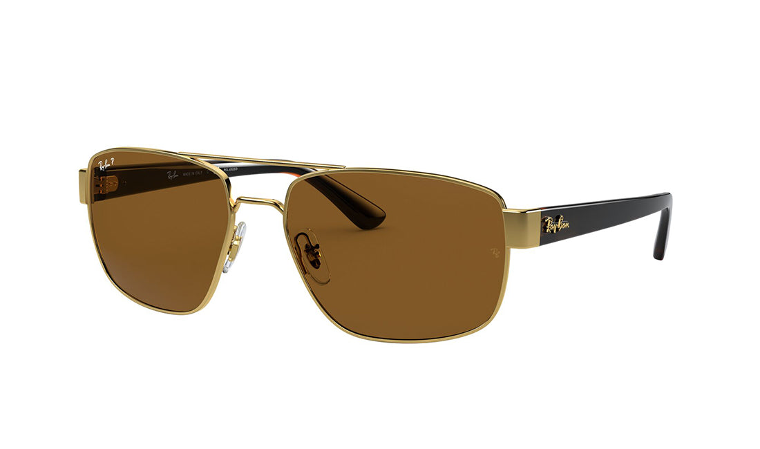 RayBan 3663 Polarized Sunglasses - UV Protection & Anti-Glare Lenses for Men & Women - Perfect for Driving, Beach, and Outdoor Activities