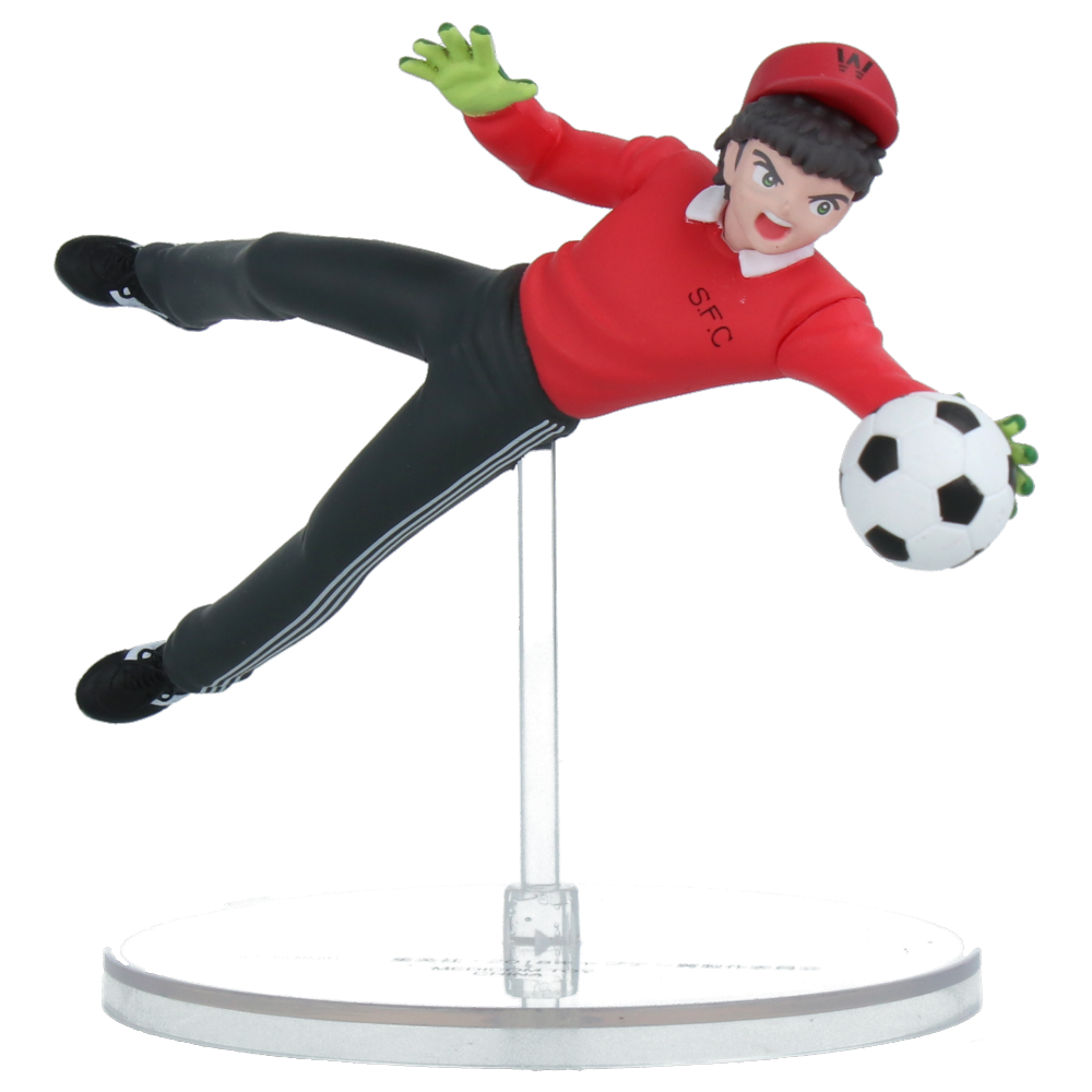 Captain Tsubasa Series 2 Wakabayashi Genzo (Thomas Price) Anime Figure - Collectible Soccer Player Statue for Fans & Decor | Perfect for Display, Gift, Anime Collections & Sports Memorabilia