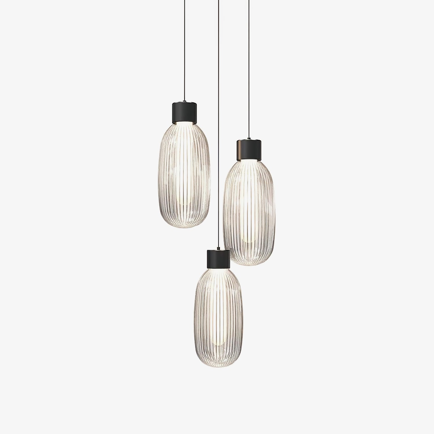 Modern Friso LED Pendant Light - Energy Efficient Hanging Ceiling Lamp for Kitchen Island, Dining Room & Bedroom Lighting