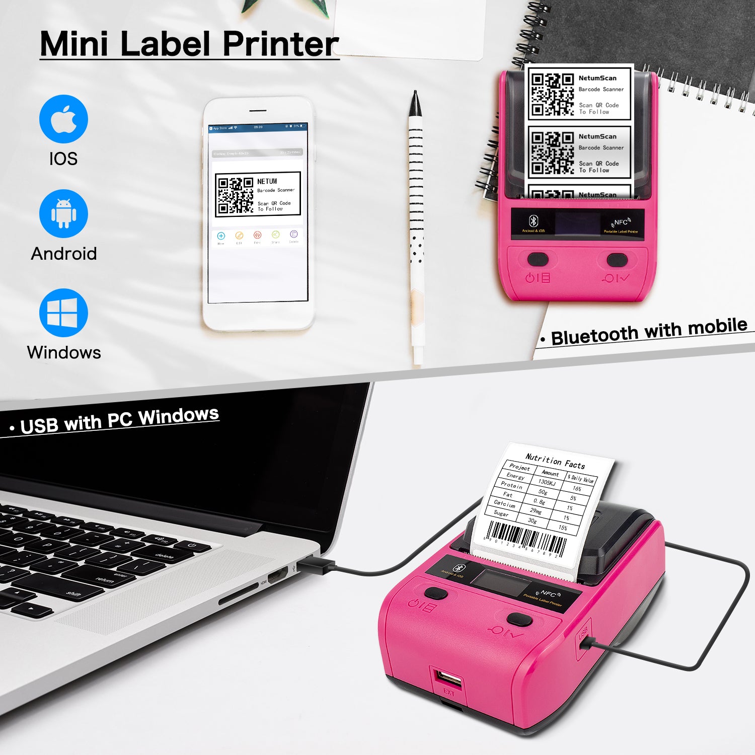 G5 Thermal Printer for Shipping Labels & Barcodes - Fast, High-Quality Printing for E-Commerce & Retail Businesses