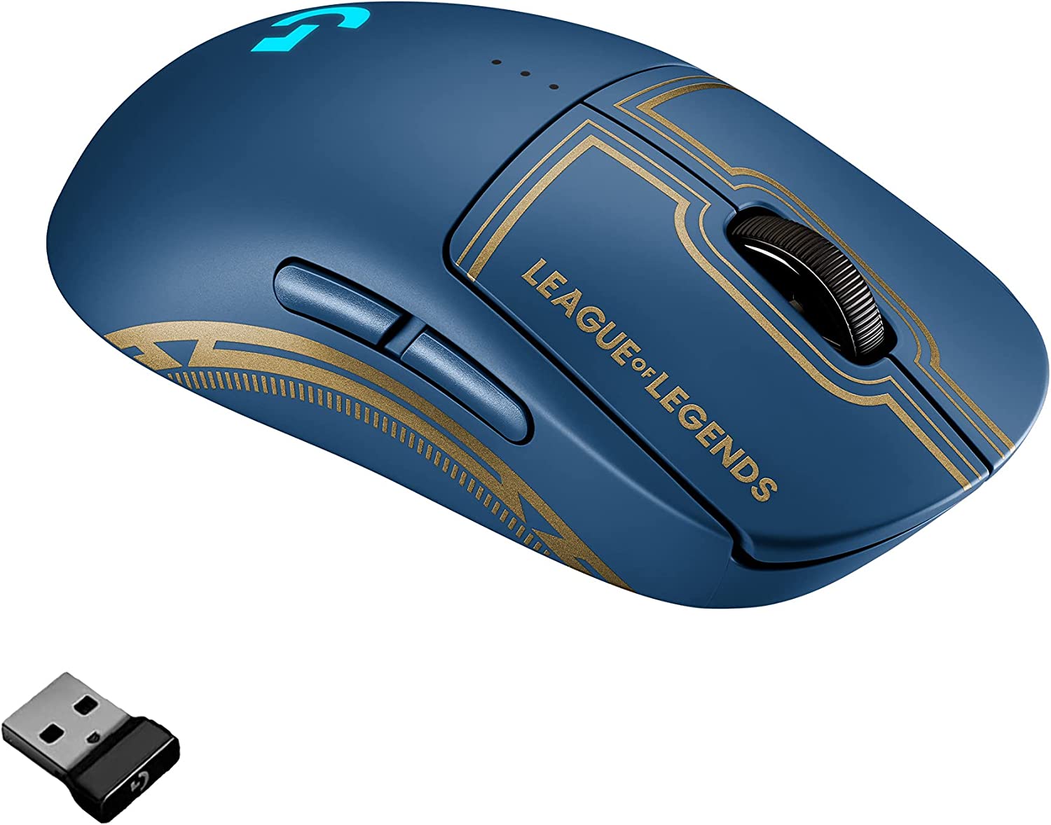Logitech G PRO Wireless Gaming Mouse - Lightweight, High Performance for Esports & FPS Games | Perfect for PC & Mac Gamers, Streaming & Professional Gaming Setup