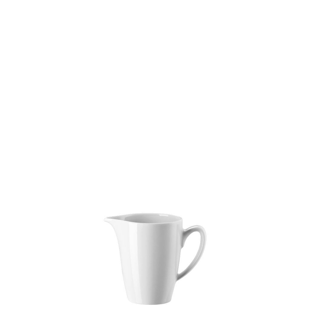 Rosenthal Mesh White Milk Jug - Elegant Porcelain Creamer for Coffee & Tea - Perfect for Breakfast, Brunch, and Kitchen Decor