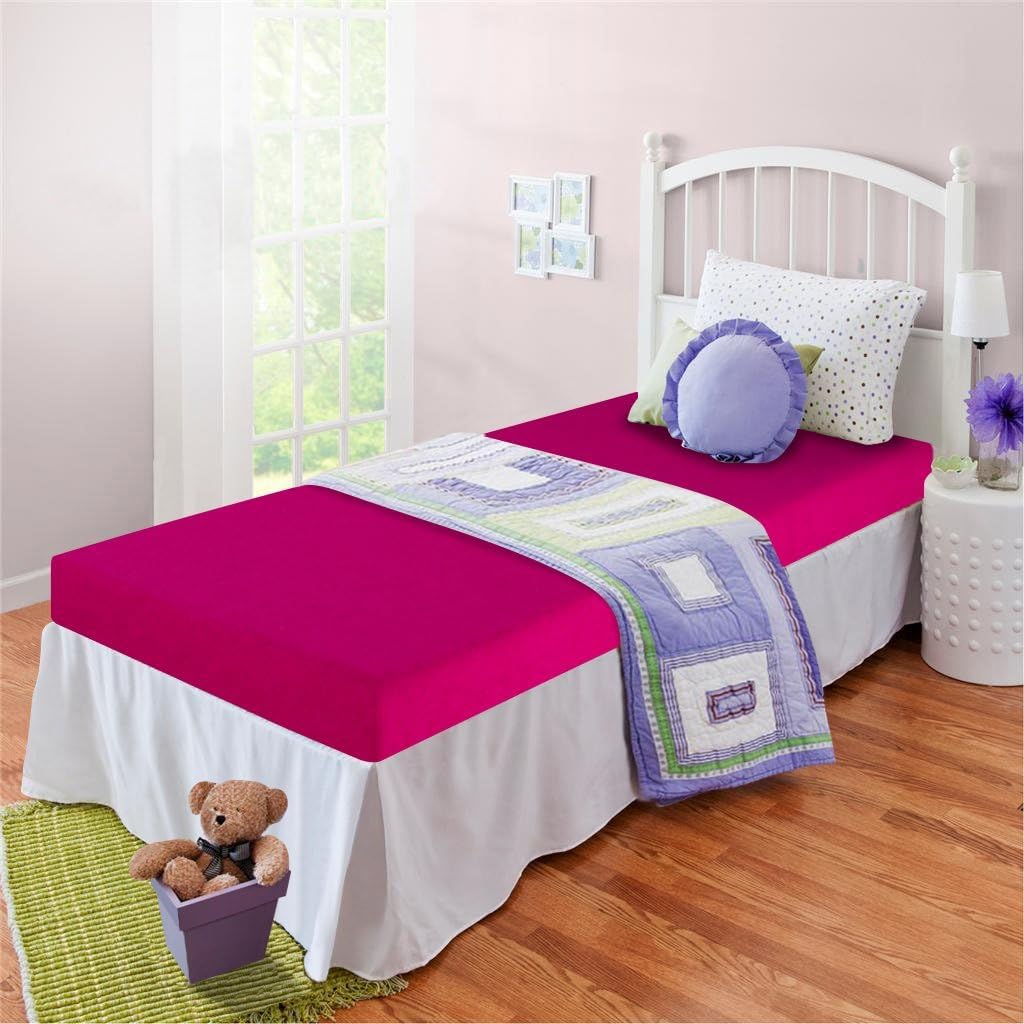 ZINUS 5 Inch Memory Foam Mattress for Twin Size - Perfect for Bunk Beds, Trundle Beds & Day Beds - Soft Pink Color - Ideal for Kids Rooms, Guest Rooms & Small Spaces