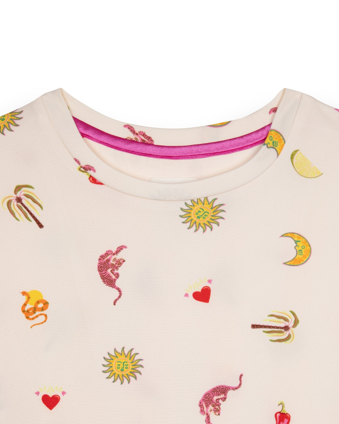 Desert Icons Print Short Pajama Set - Soft Cotton Sleepwear for Women - Perfect for Summer Nights & Lounge Wear