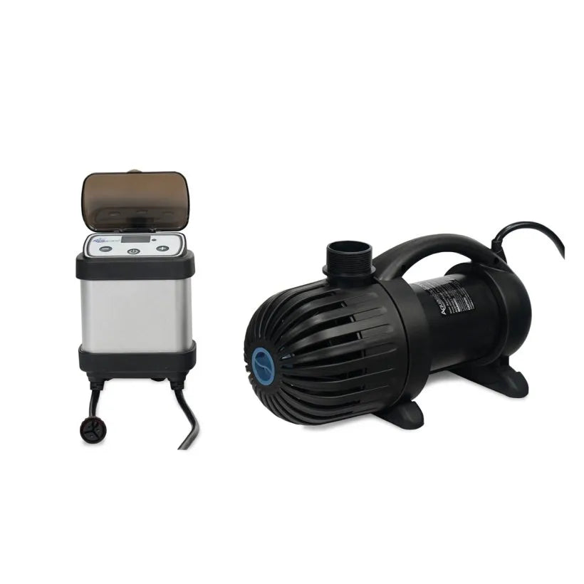 AquaSurge 8000 & 15000 GPH Adjustable Flow Water Pump for Aquariums, Ponds, and Hydroponics - High Performance Submersible Pump with Energy Efficient Design