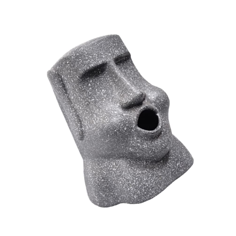 ABOOFAN Office Desk Organizer Set - 1pc Desktop Storage Box with Easter Island Statue Design for Paper Towels & Supplies | Perfect for Home Office, Workspace & Study Desk Organization