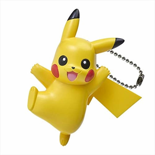Pokemon Glow in The Dark Keychain - Cute Light Up Pikachu Charm for Backpacks, Bags & Keys - Perfect Gift for Pokemon Fans & Collectors
