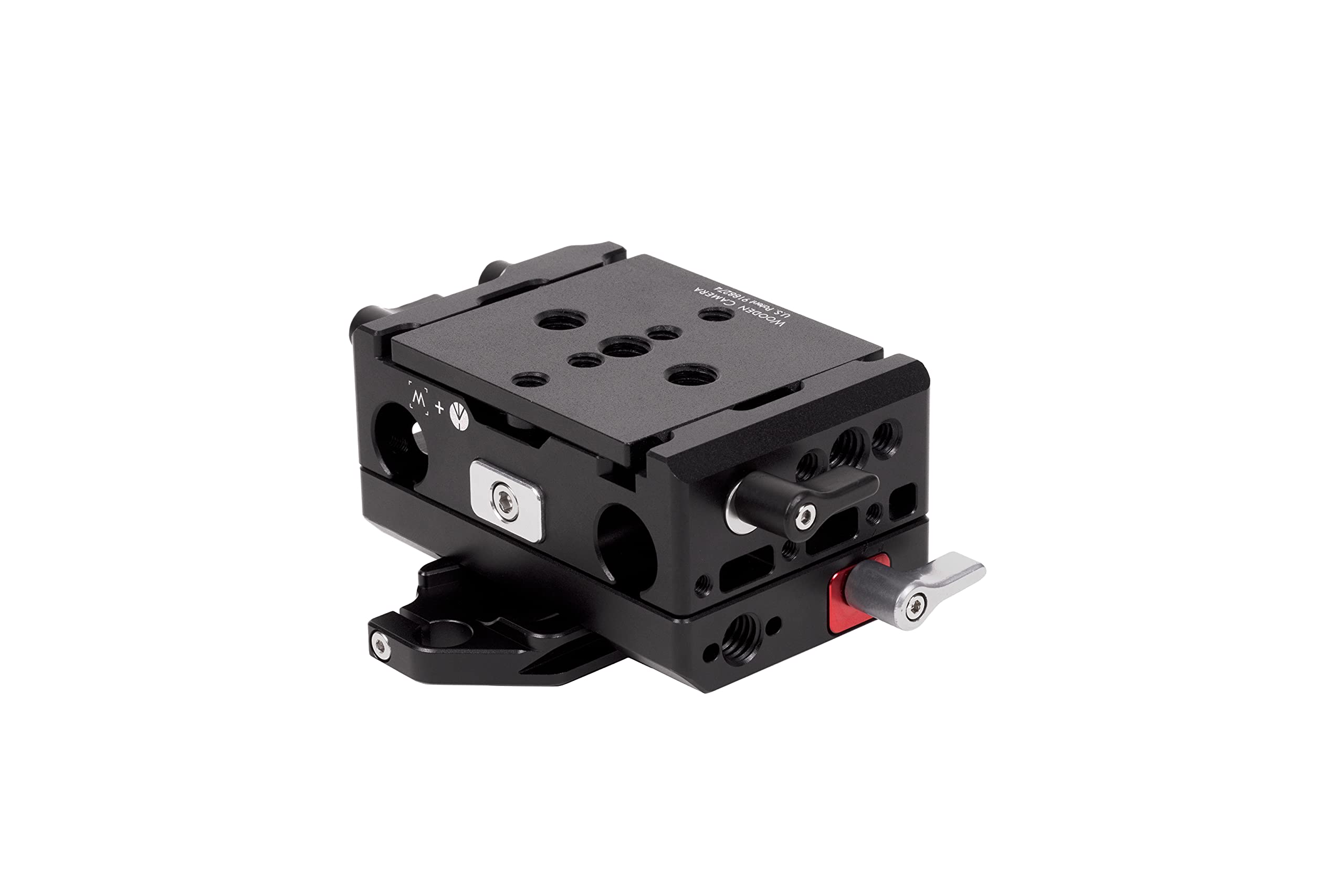 Wooden Camera LW 15mm Baseplate for Panasonic Lumix BGH1 - Quick Release ARCA Swiss Dovetail Plate | Perfect for Cinema Rig Setup & Professional Video Production