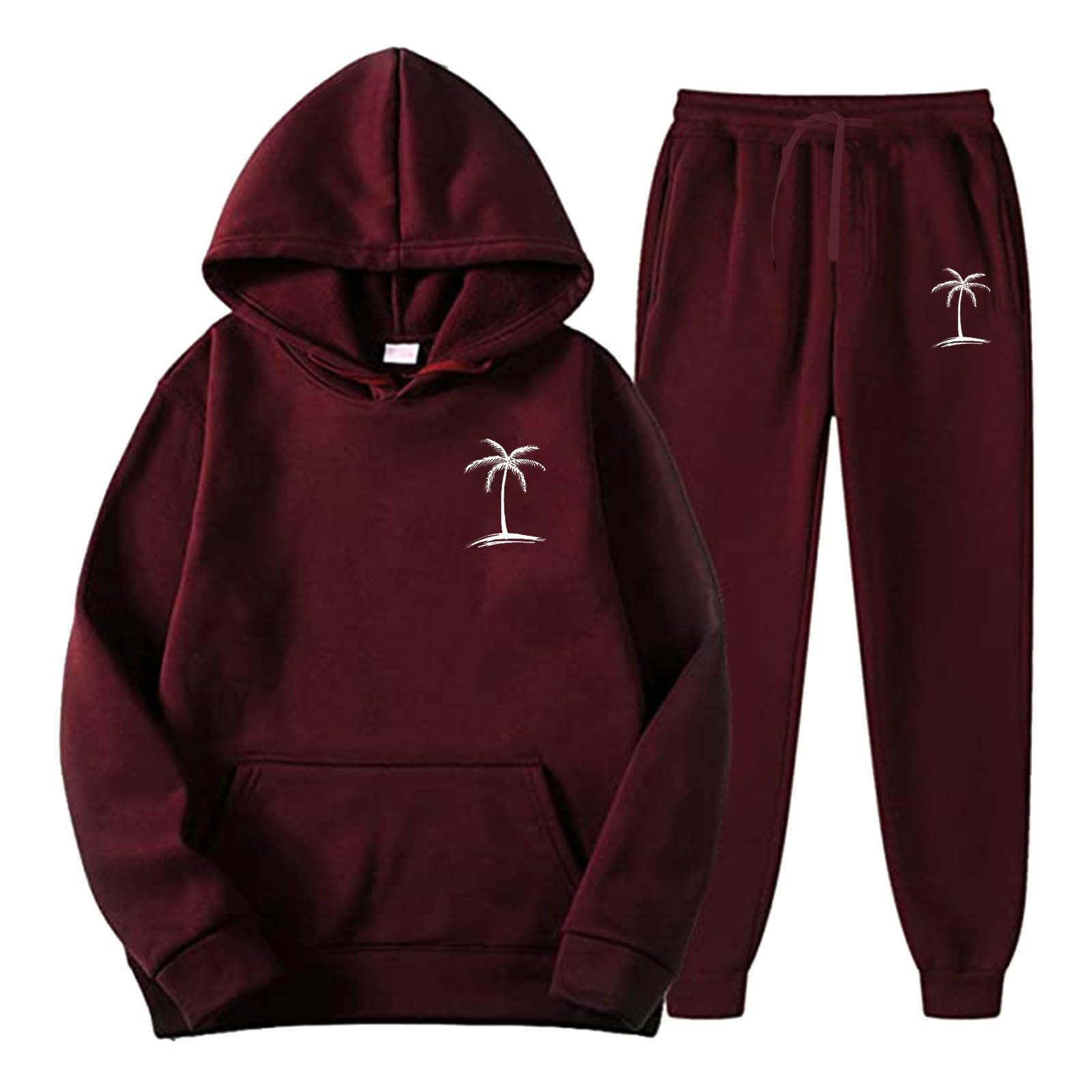 Men's 2-Piece Sweatsuit Set - Jogger Outfit for Gym & Lounge